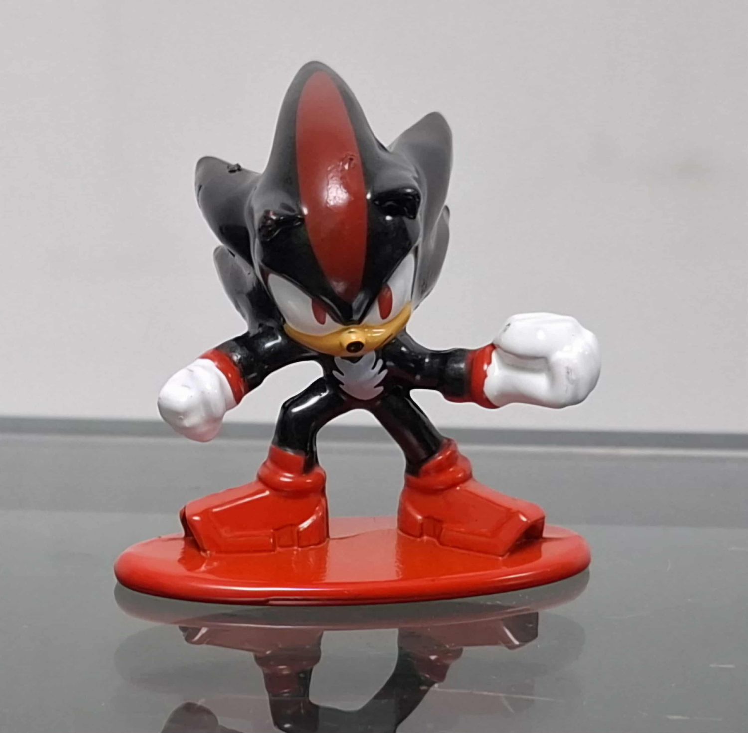 SHX Shadow Figura Nano Metalfigs Jada Toys Sonic Figura The Hedgehog Figura de Metal