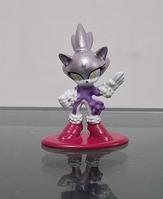 SHX Blaze Figura Nano Metalfigs Jada Toys Sonic Figura The Hedgehog Figura de Metal
