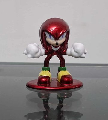SHX Knuckles Figura Nano Metalfigs Jada Toys Sonic Figura The Hedgehog Figura de Metal