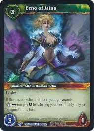 Echo of Jaina Foil World of Warcraft Card