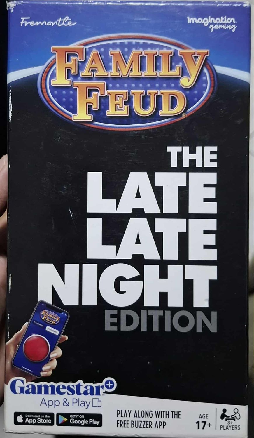 SHCE Family Feud Juego de Mesa The Late Late Night Edition Juego de Mesa Completo