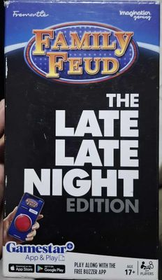SHCE Family Feud Juego de Mesa The Late Late Night Edition Juego de Mesa Completo