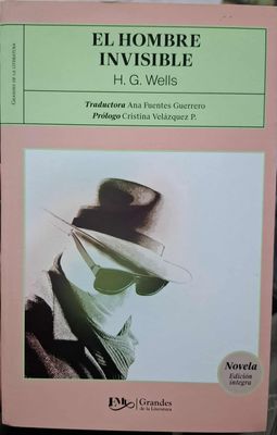 SHCE El Hombre Invisible Libro H G Wells