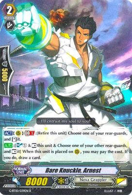 Bare Knuckle, Arnest - G-BT10: Raging Clash of the Blade Fangs (G-BT10) G-BT10: Raging Clash of the Blade Fangs Foil