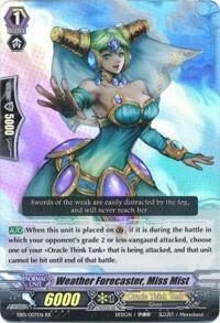 Weather Forecaster, Miss Mist - EB01 - Comic Style Vol. 1 (EB01) EB01 - Comic Style Vol. 1 Foil