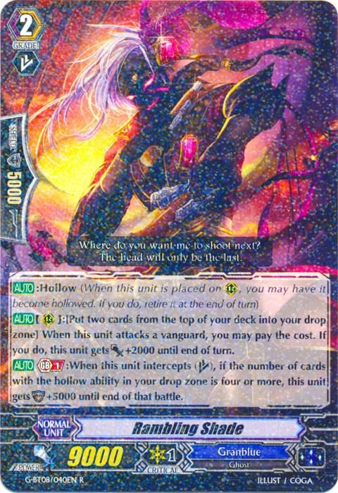 Rambling Shade - G-BT08: Absolute Judgment (G-BT08) G-BT08: Absolute Judgment Foil