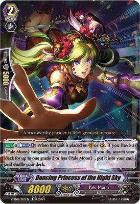 Dancing Princess of the Night Sky - V-SS10 Premium Battle Deckset 2023 (V-SS10) V-SS10 Premium Battle Deckset 2023 Foil