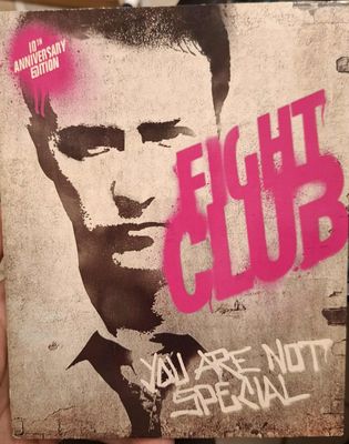 SHX2 Fight Club Blu Ray Usado Completo Espanol Ingles Frances Portugues