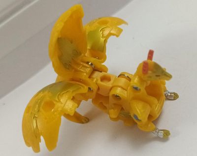 SHB-4k Bakugan Amarillo 2 Bakugan Aurelus Blitz Fox