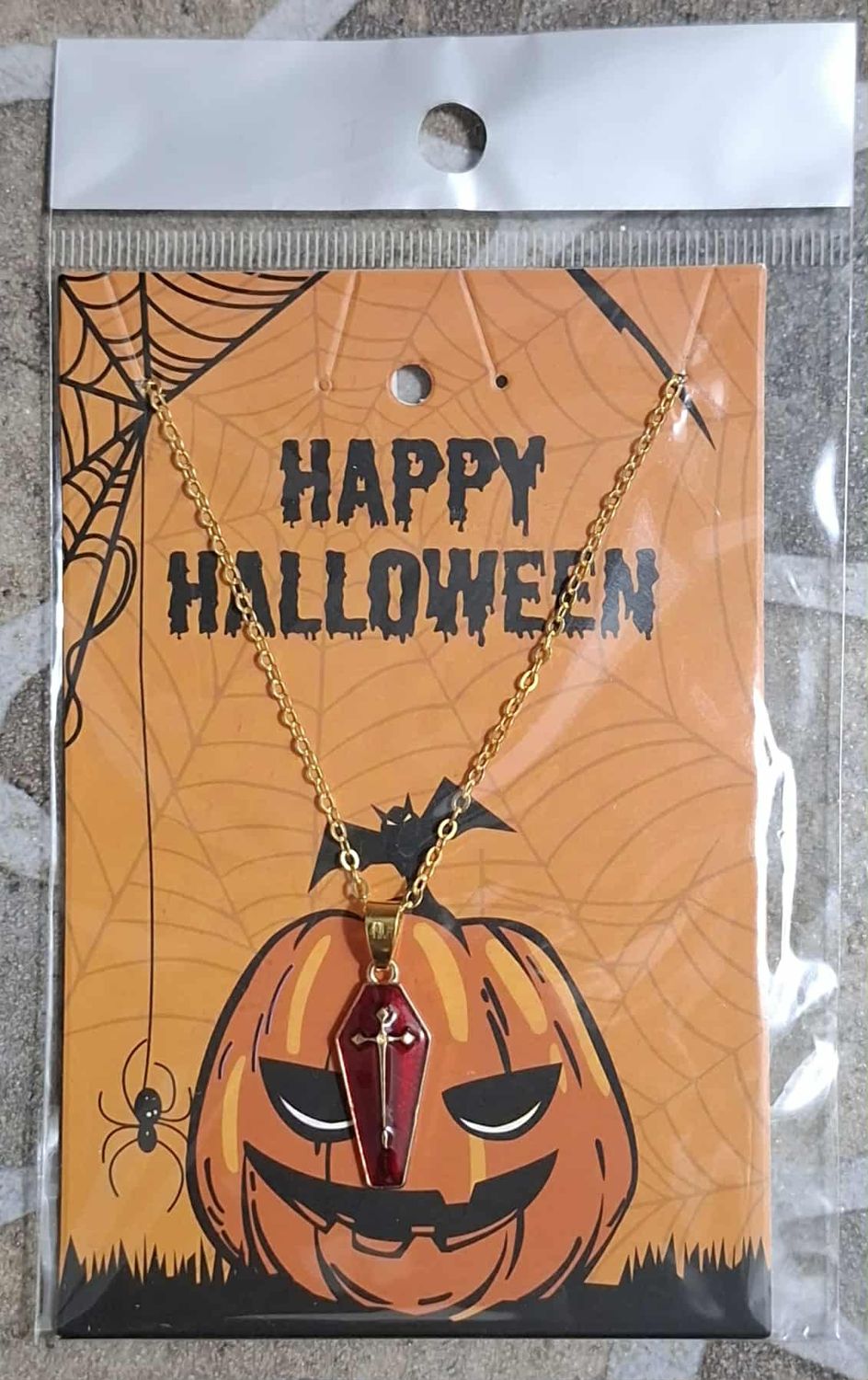 SHX2 Collar Ataud de Halloween