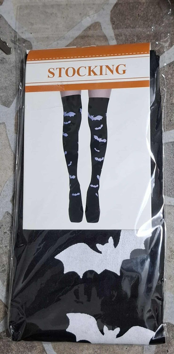 SHX2 Medias Murcielago Estilo Halloween