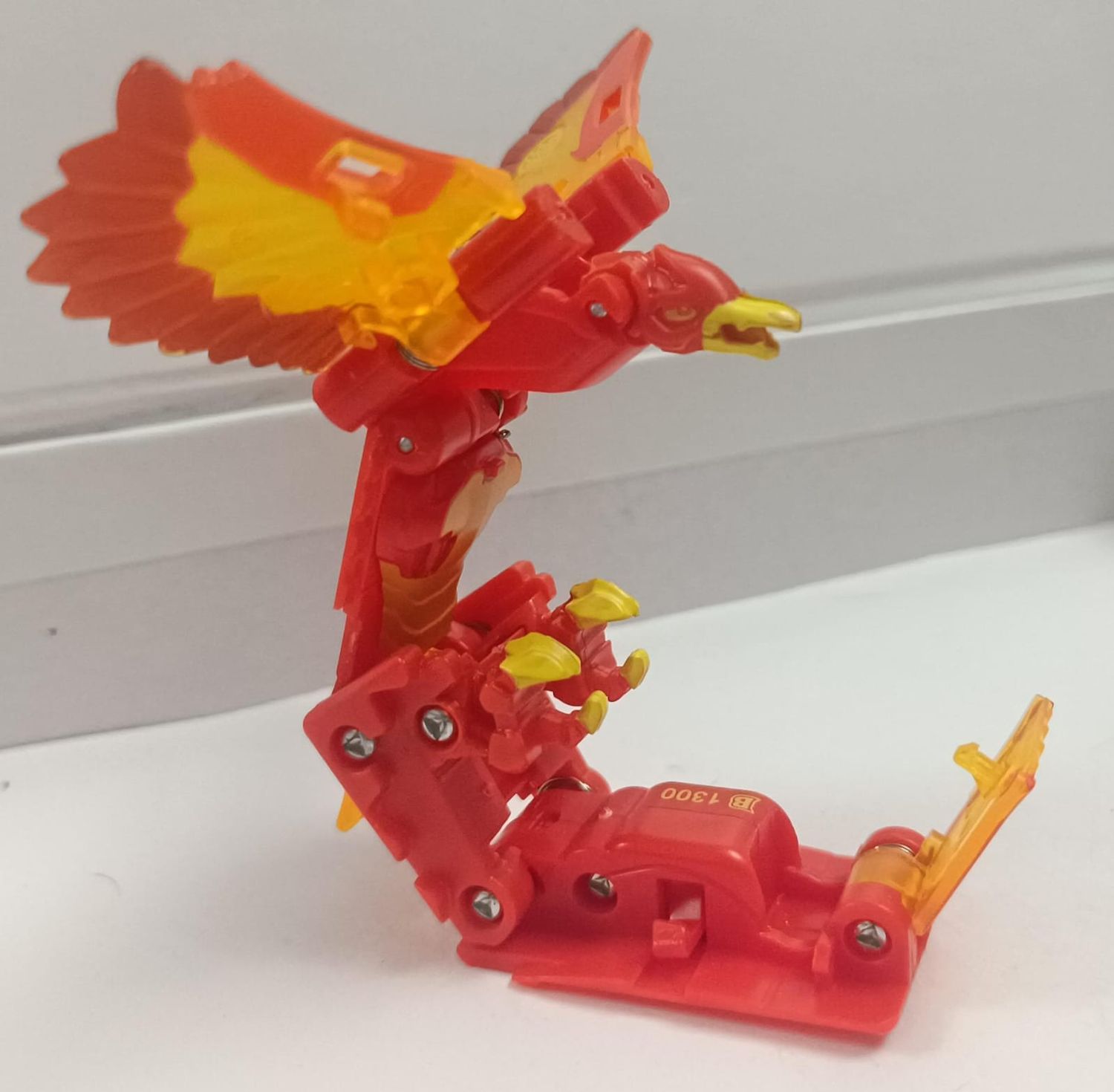 SHB-4k Bakugan Amarillo 8 Turning Mecard  ave fénix 2014