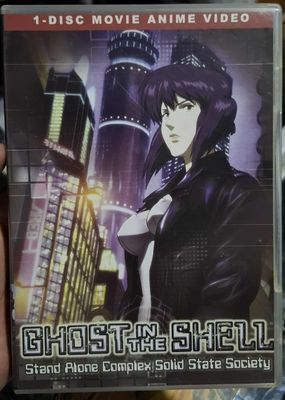 BA35 Ghost in the Shell Stand Alone Complex Solid State Society DVD Usado Completo