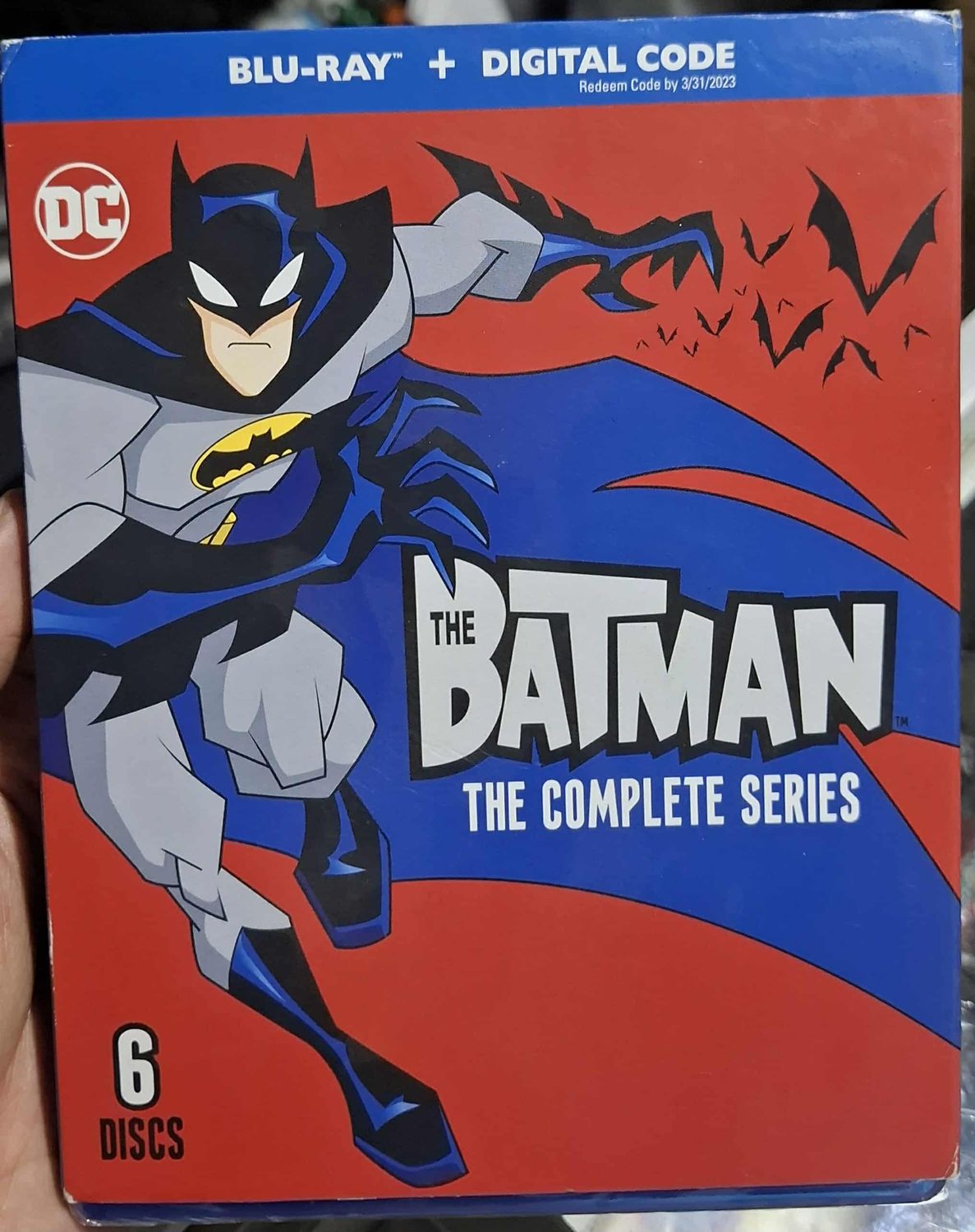 BA35 The Batman The Complete Series Blu Ray Nuevo Sellado 6 Discos Espanol Ingles Frances