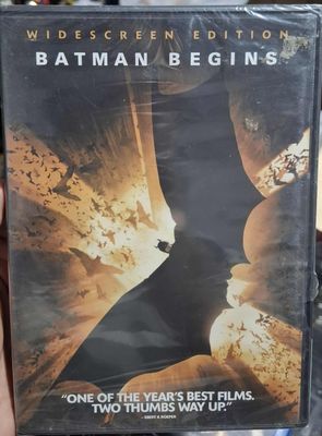 BA35 Batman Begins DVD Nuevo Sellado Espanol Ingles Frances