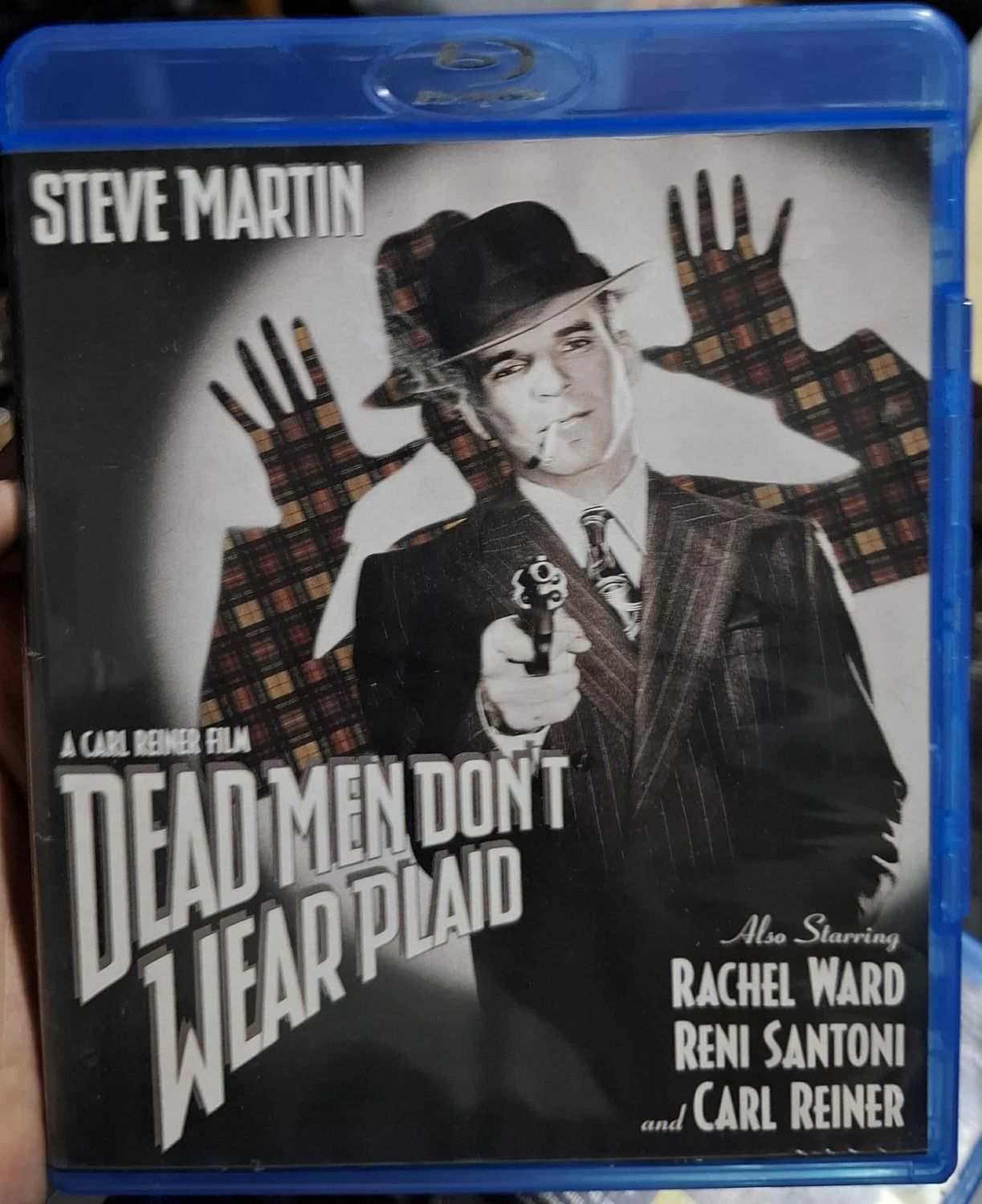 BA35 Steve Martin Dead Men Dont Wear Plaid Blu Ray Usado Completo Ingles