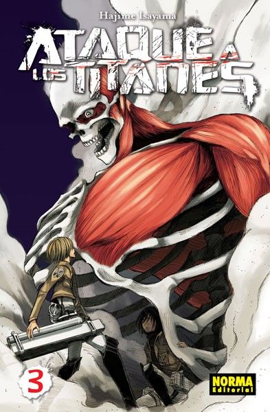 BA35 Ataque a los Titanes Manga Volumen 3 Espanol Norma