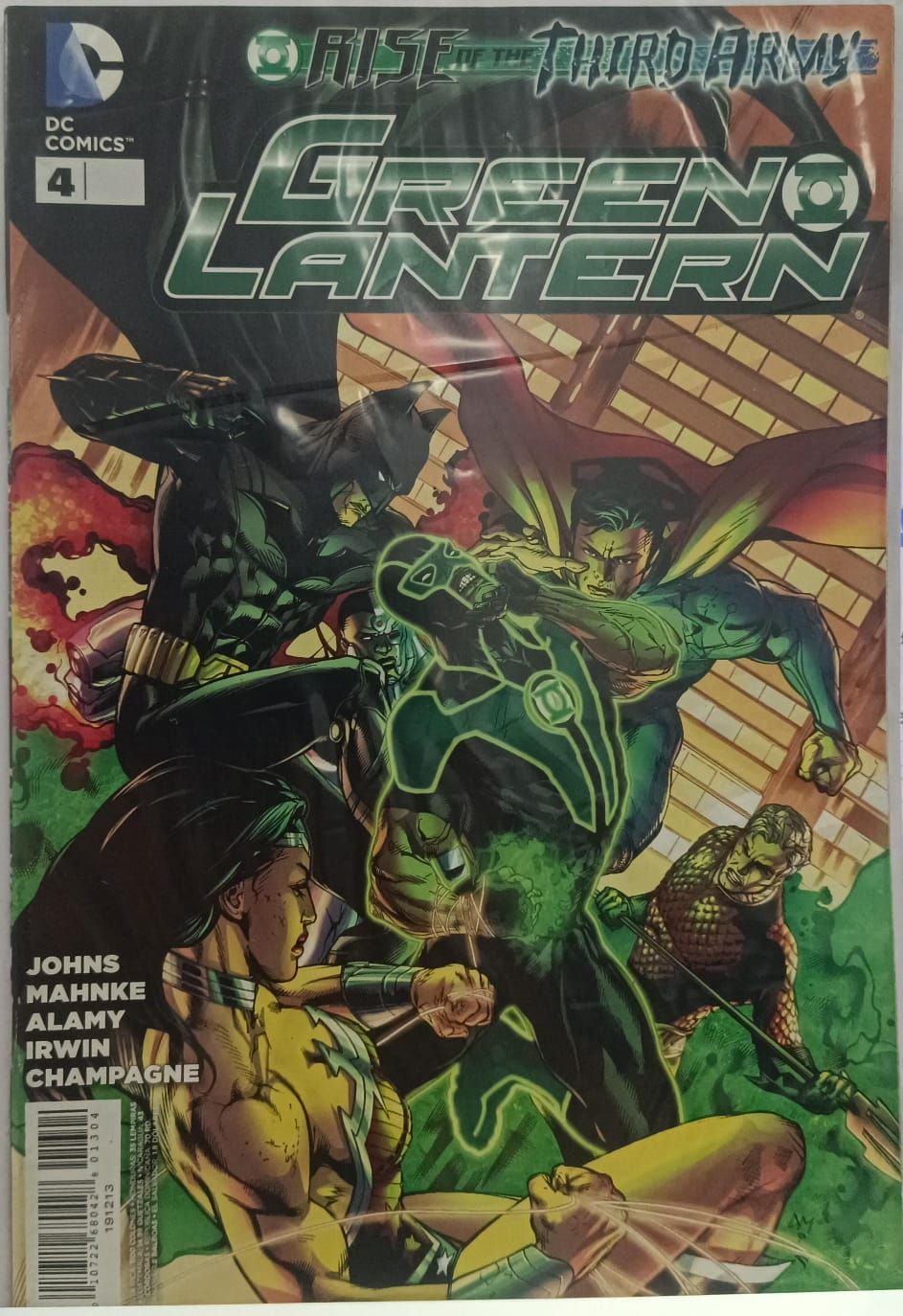 NELA-k, Green Lantern comic  Issue 4 , Rise Of The Third  Army (Español)
