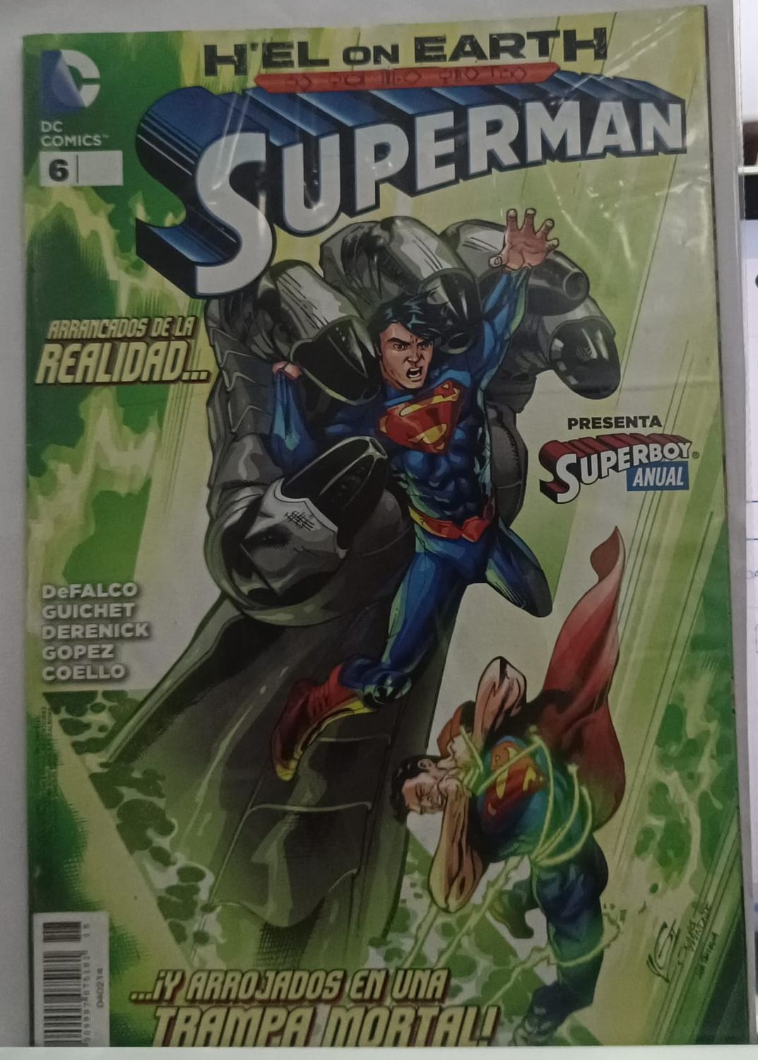 NELA-k, Superman Comic Issue 6 H&#39;el on Earth (Español)