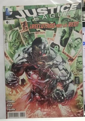 NELA-k, Justice League Comic Issue 6  Reclutado por la Red (Español)