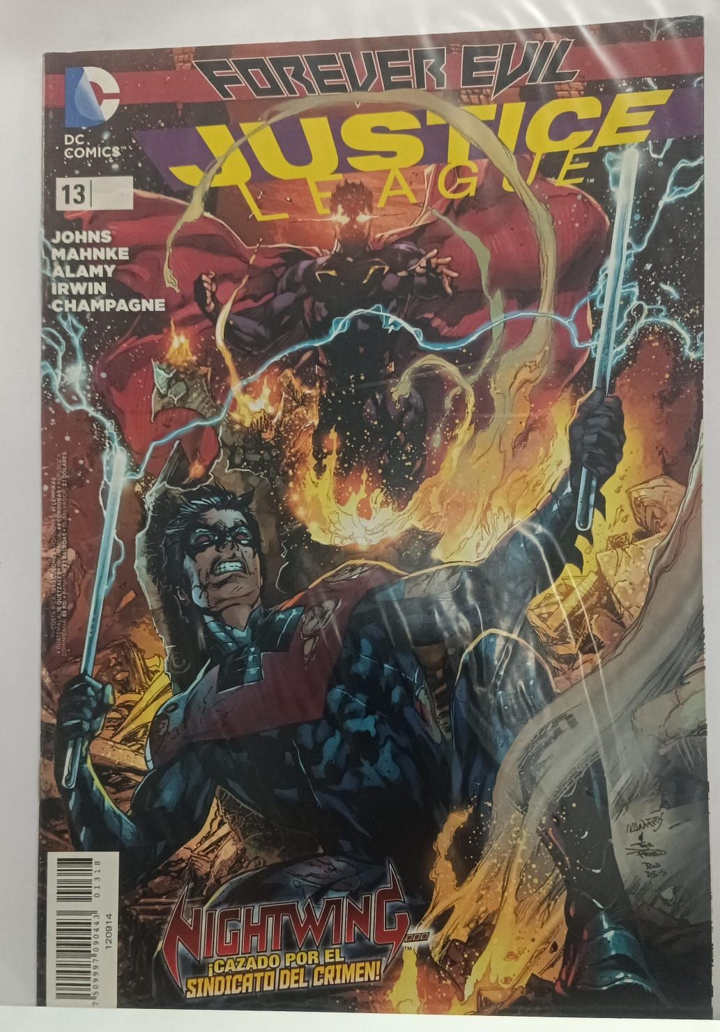 NELA-k, Justice League Comic Issue 13 Forever Evil  (Español)