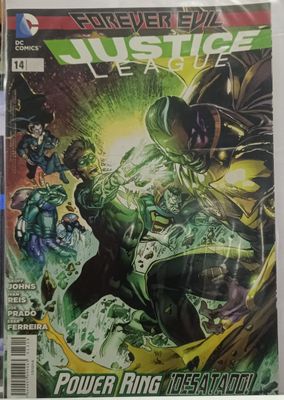 NELA-k, Justice League Comic Issue 14 Power Ring Desatado!  (Español)
