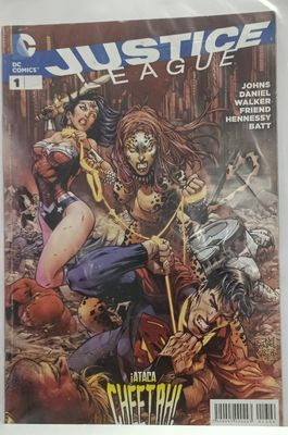 NELA-k, Justice League Comic Issue 1  Ataca Cheetah! (Español)