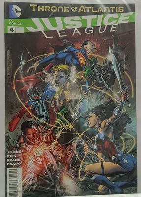 NELA-k, Justice League Comic Issue 4  Throne of Atlantis (Español)