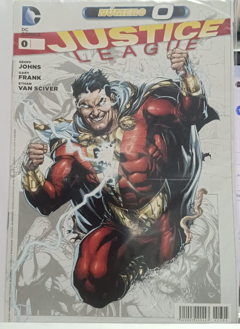 NELA-k, Justice League Comic Issue 0  (Español)