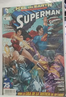 NELA-k, SuperMan  Comic Issue 5 He&#39;l on Earth  (Español)