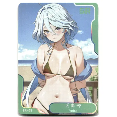 SJ Senpai Goddess Haven 6 Card Goddess Story Anime Waifu SR-09 Furina