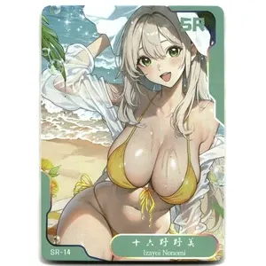 SJ Senpai Goddess Haven 6 Card Goddess Story Anime Waifu SR-14 Izayoi Nonomi