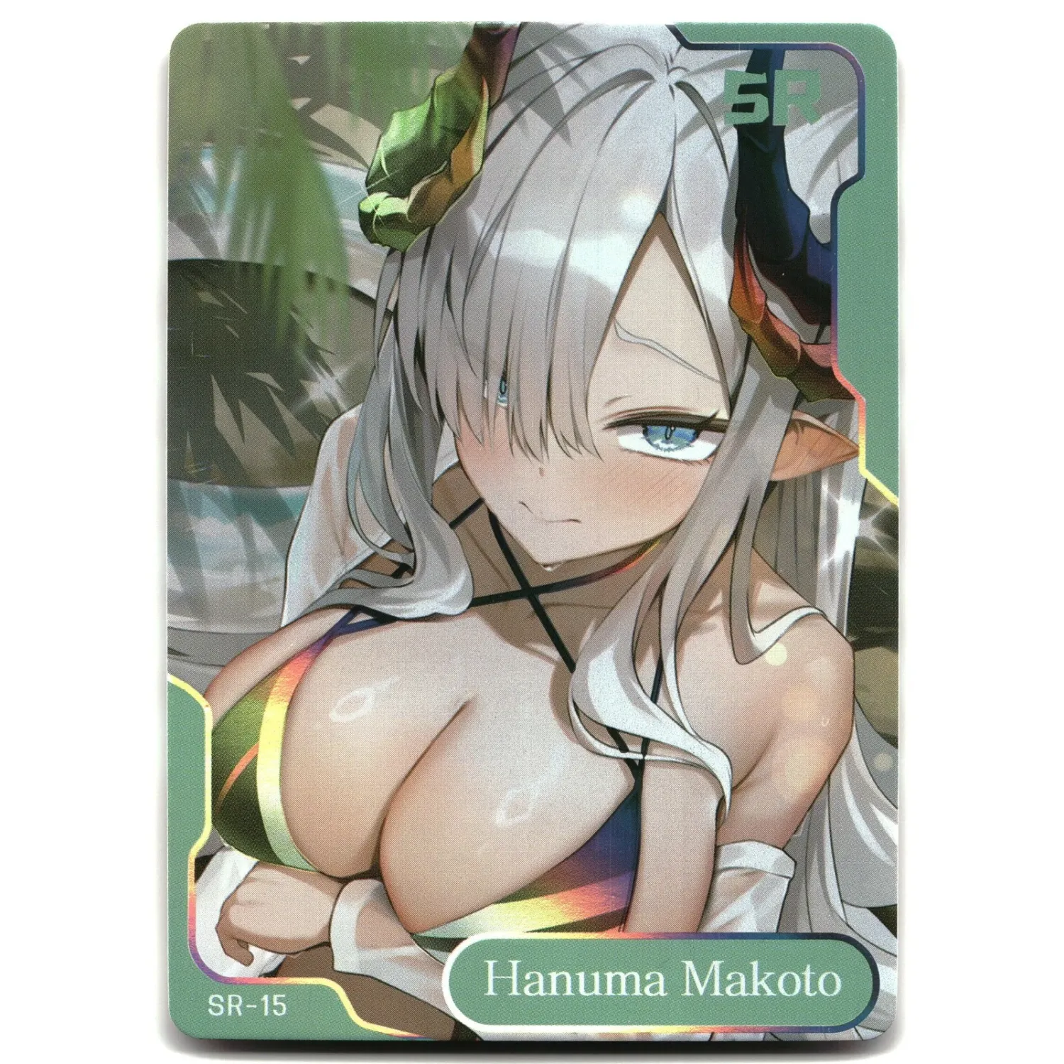SJ Senpai Goddess Haven 6 Card Goddess Story Anime Waifu SR-15 Hanuma Makoto