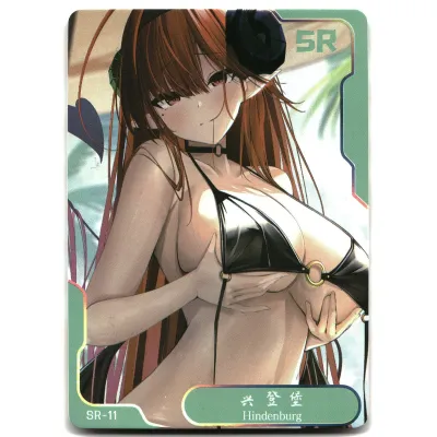 SJ Senpai Goddess Haven 6 Card Goddess Story Anime Waifu SR-11 Hindenburg
