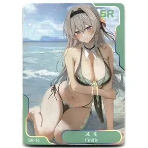 SJ Senpai Goddess Haven 6 Card Goddess Story Anime Waifu SR-13 Firefly