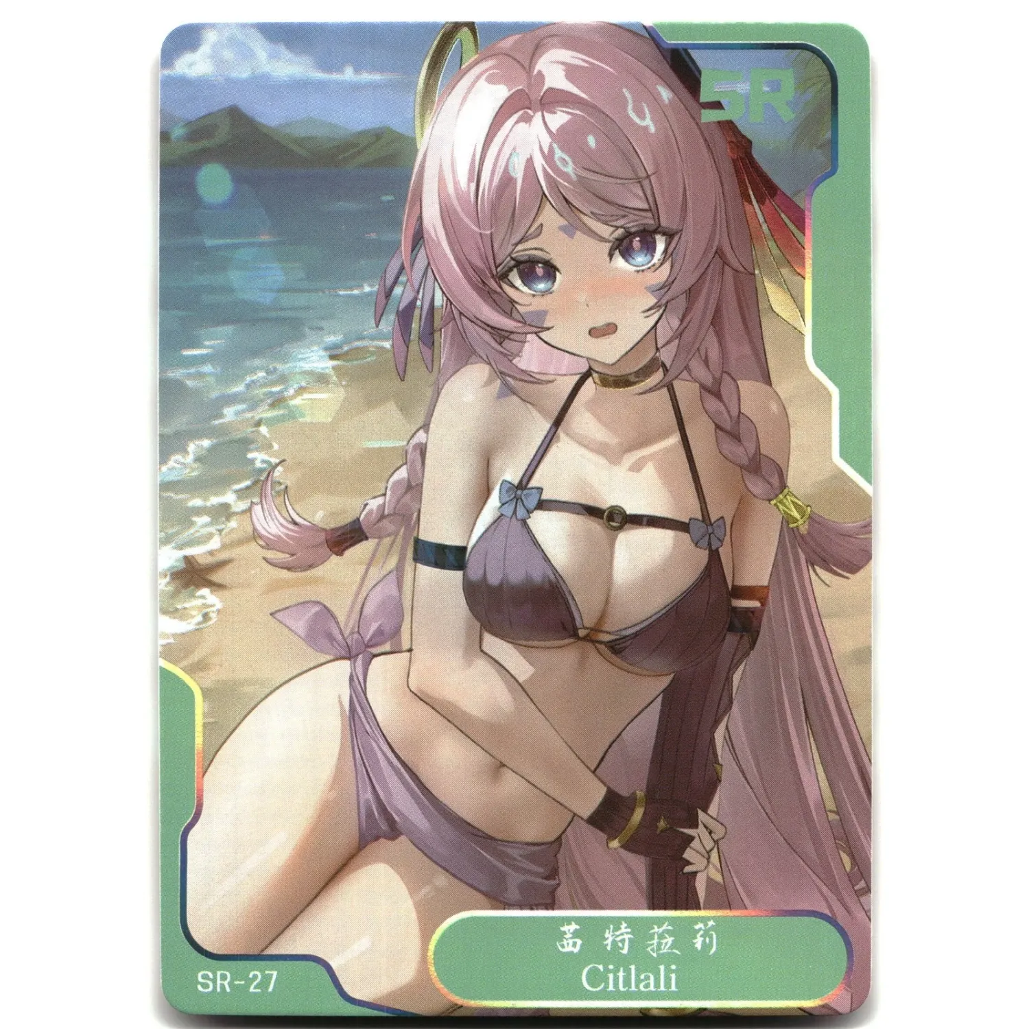 SJ Senpai Goddess Haven 6 Card Goddess Story Anime Waifu SR-27 Citlali Genshin