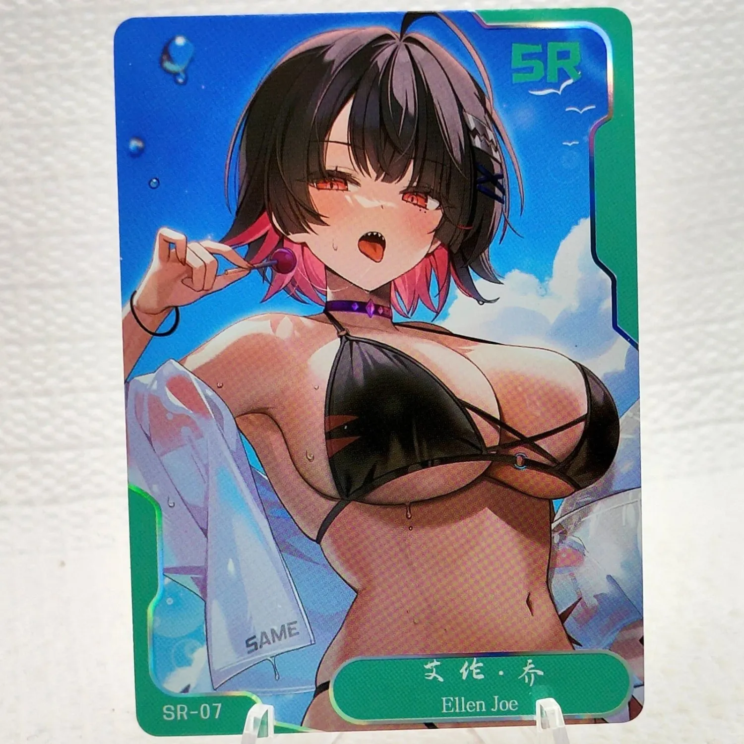 SJ Ellen Joe - SR-007 - Single Sided Foil Senpai Goddess Haven 6 Waifu Card