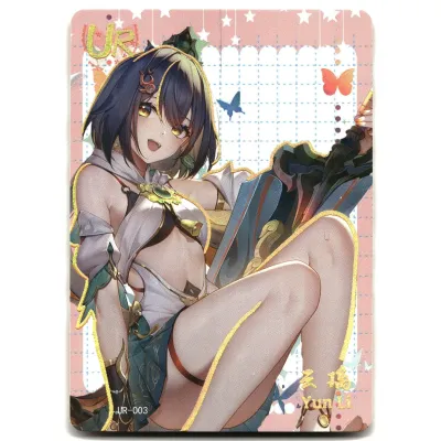 SJ Senpai Goddess Haven 6 Card Goddess Story Anime Waifu UR-003 Yun Li