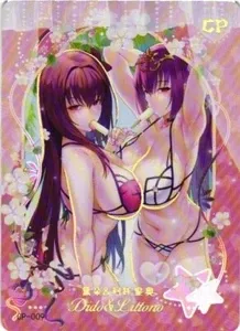 SJ DIDO LITTONIO CP-009 Senpai Goddess Haven Series 6 Story Anime Collectible Card