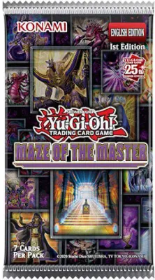 SHX4 Maze of the Master Booster Pack Yugiooh