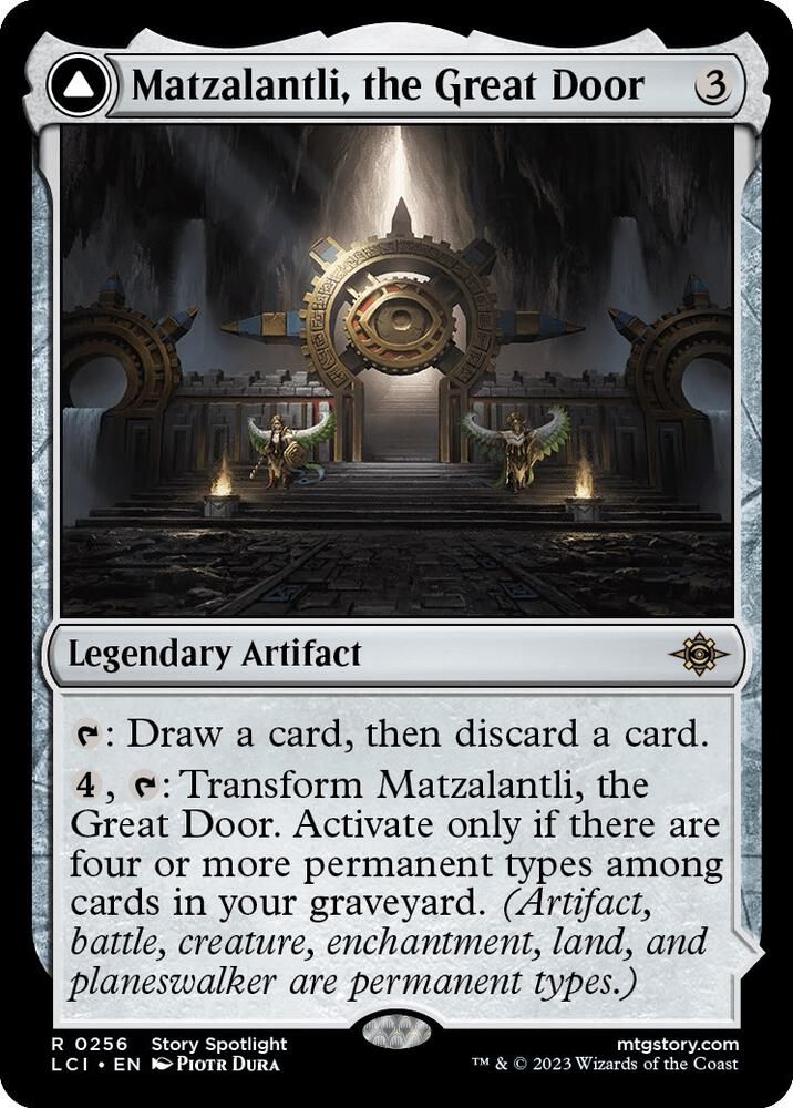 SJ Matzalantli, the Great Door - The Lost Caverns of Ixalan (LCI) The Lost Caverns of Ixalan