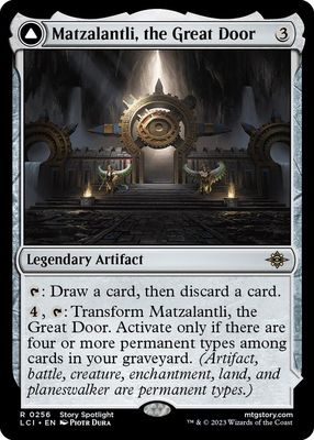 SJ Matzalantli, the Great Door - The Lost Caverns of Ixalan (LCI) The Lost Caverns of Ixalan