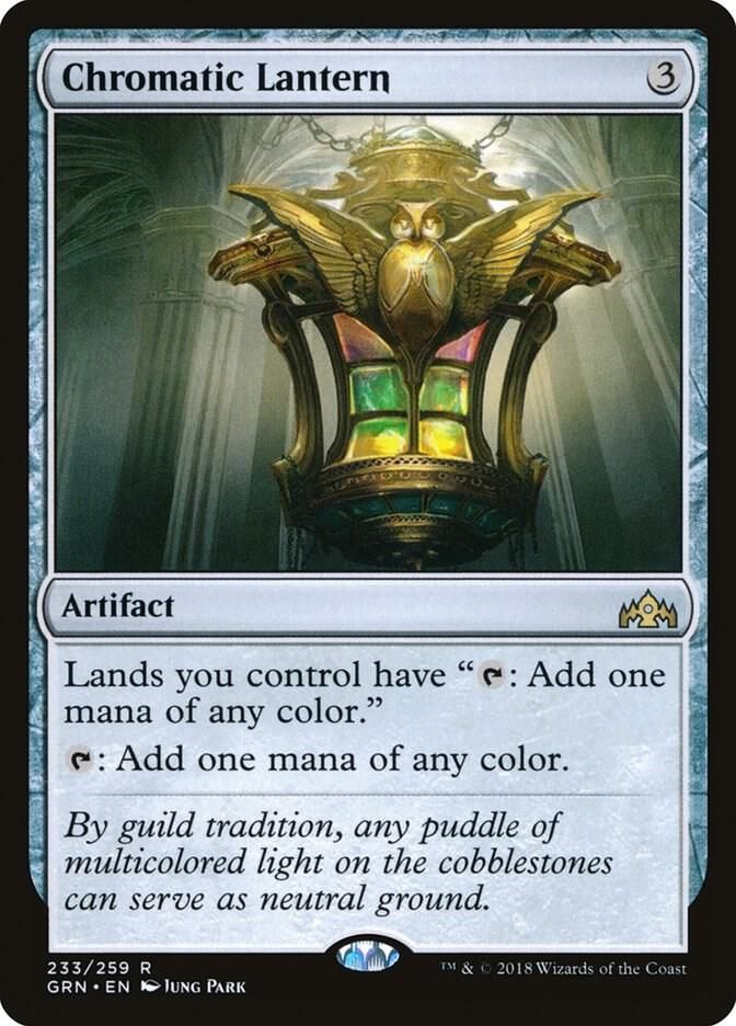 SJ Chromatic Lantern - Guilds of Ravnica (GRN) Guilds of Ravnica *Espanol*
