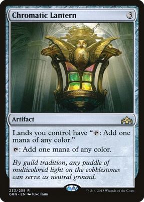 SJ Chromatic Lantern - Guilds of Ravnica (GRN) Guilds of Ravnica *Espanol*