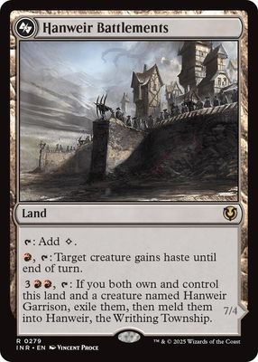 SJ Hanweir Battlements - Innistrad Remastered (INR) Innistrad Remastered