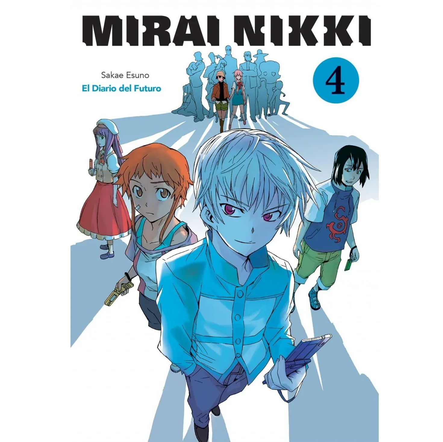BA35 Mirai Nikki Manga Volumen 4 Espanol Kamite