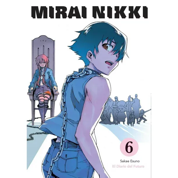 BA35 Mirai Nikki Manga Volumen 6 Espanol Kamite