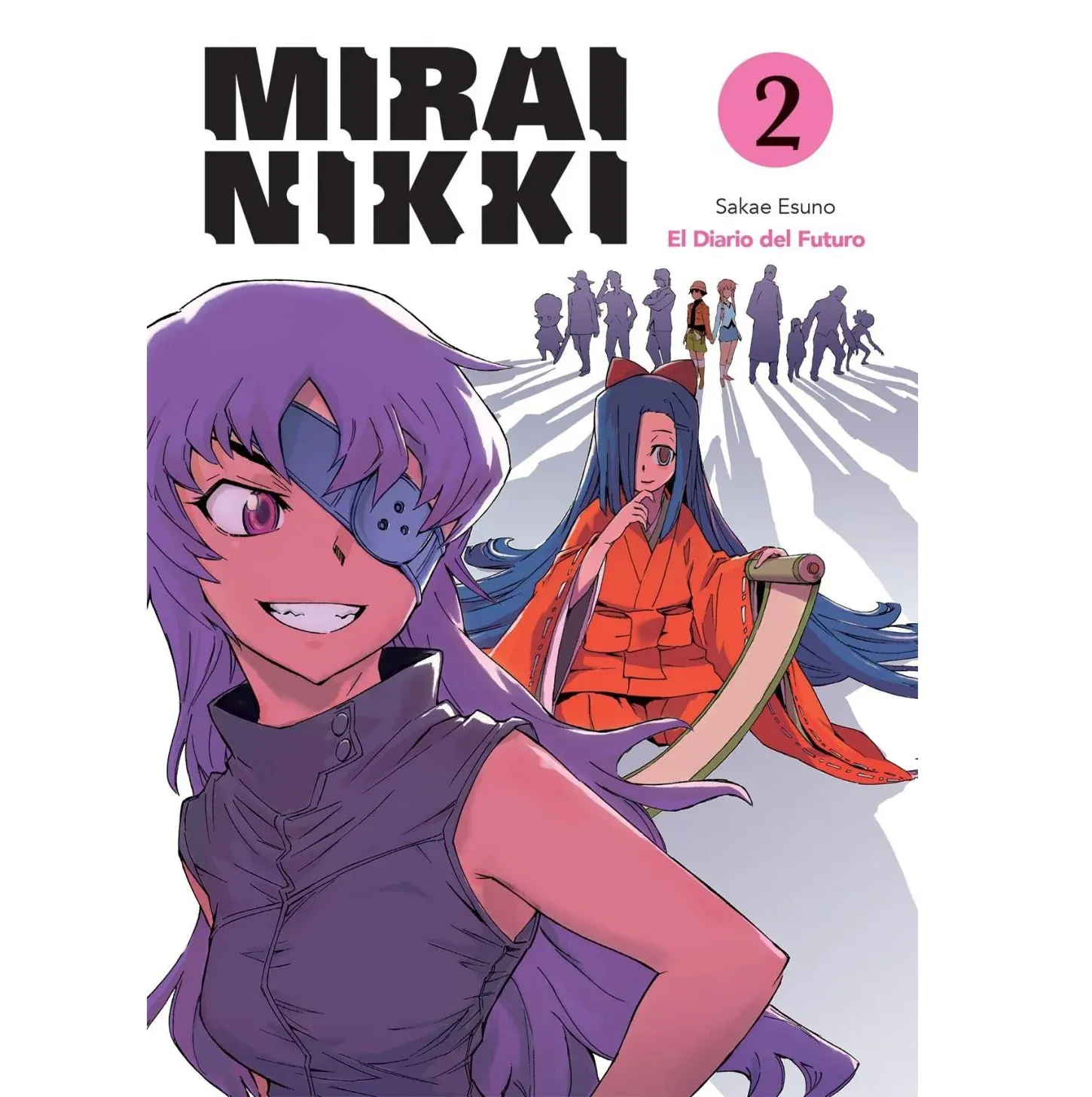 BA35 Mirai Nikki Manga Volumen 2 Espanol Kamite
