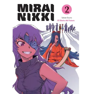 BA35 Mirai Nikki Manga Volumen 2 Espanol Kamite