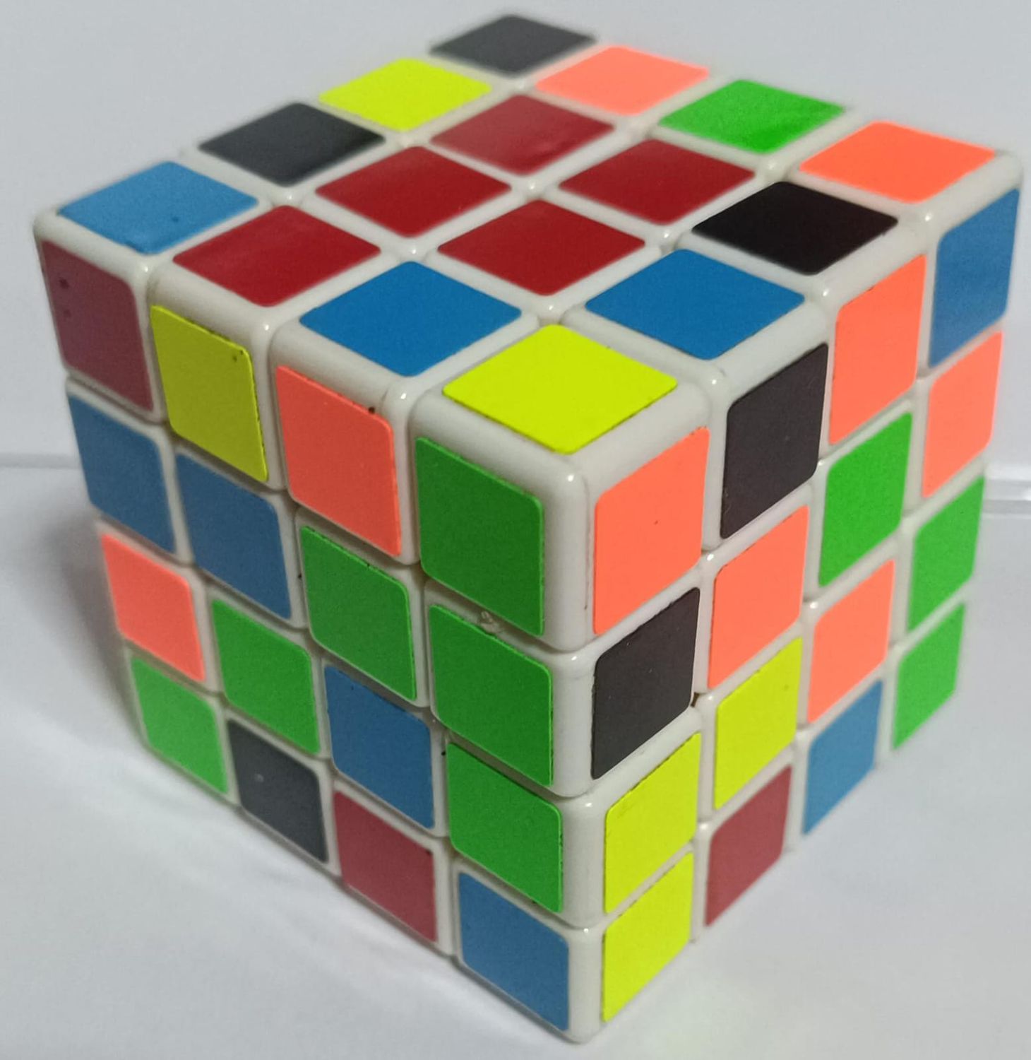 SHX4 Cubo Rubik Ernő Rubik Amarillo, Rojo, Verde, Celeste,Azul Negro, Anaranjado.